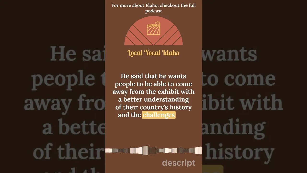 Glenn Beck's Eastern Idaho Museum Exhibit #idaho #podcast #idahofalls