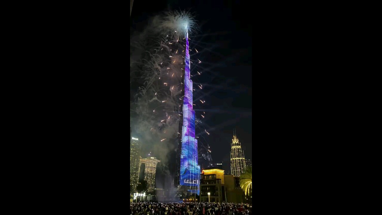 UAE 🇦🇪 National day fireworks 🎆 burj khalifa