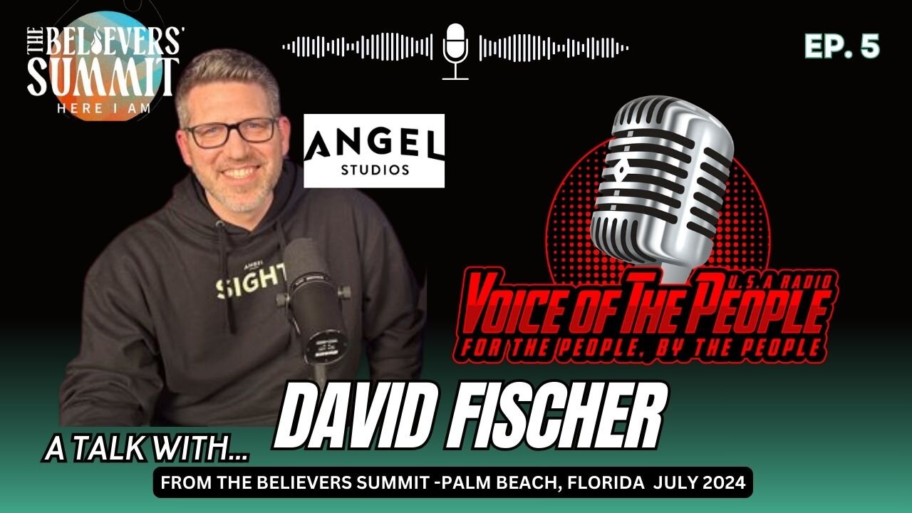 David Fischer of Angel Studios talks about all he is up to and how he got involved w/the company!