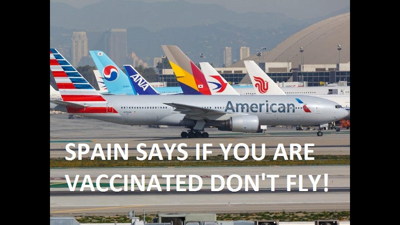 BREAKING: Skynews....Airlines now asking Vaccinated people NOT TO FLY!!