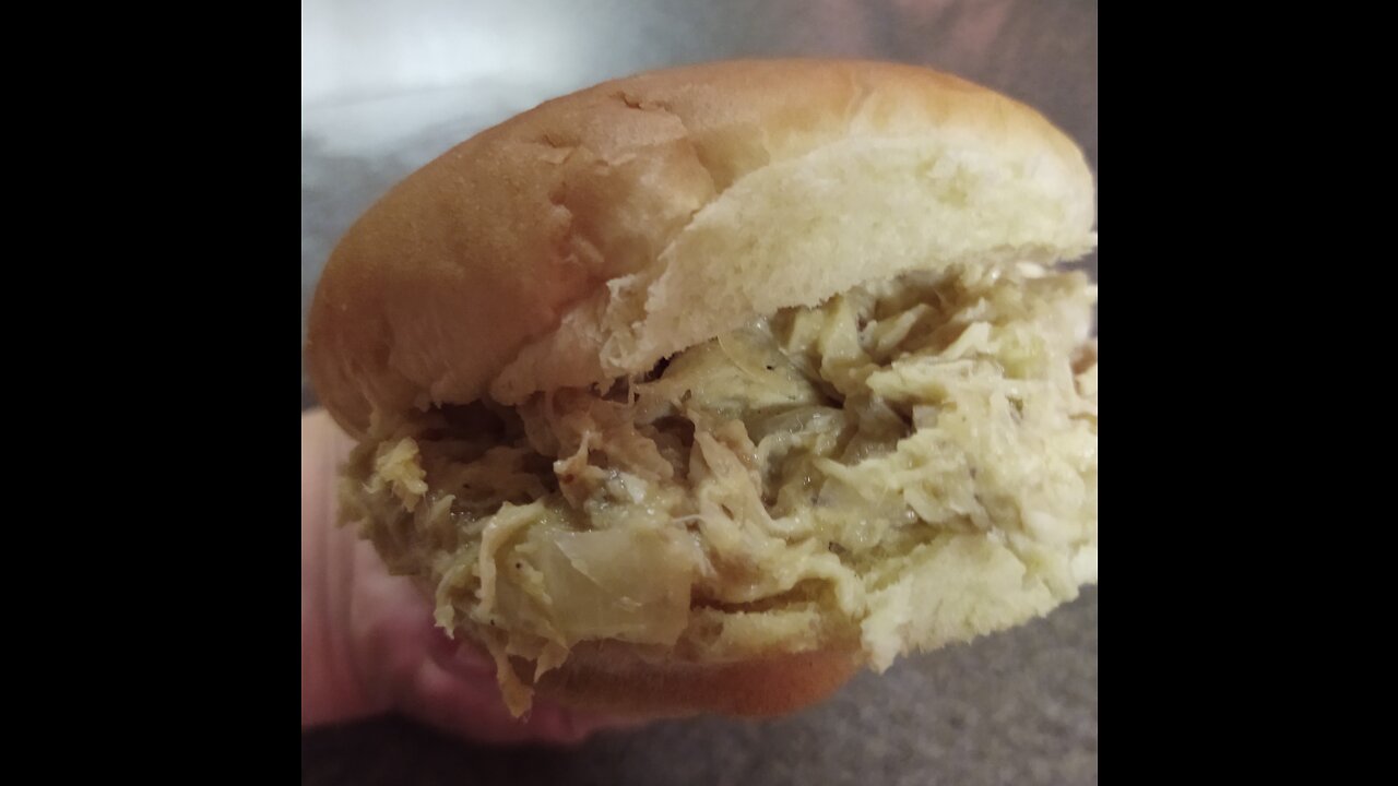 Ohio Shredded Chicken Sandwiches Crockpot Recipe