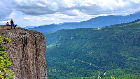 Hiking to Cruikshank Canyon on Vancouver Island, Canada