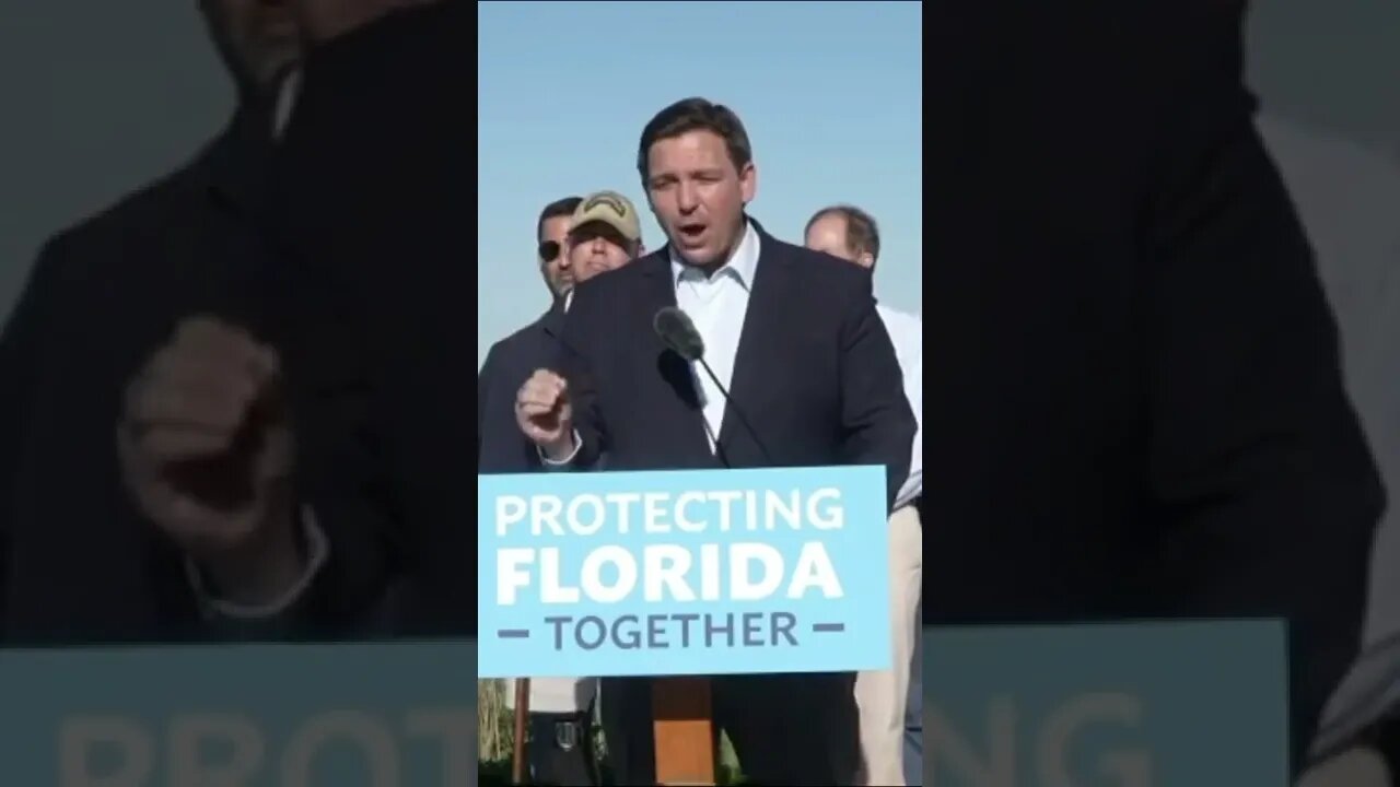 DeSantis Speaks On $1.2 Trillon Biden Infrastructure