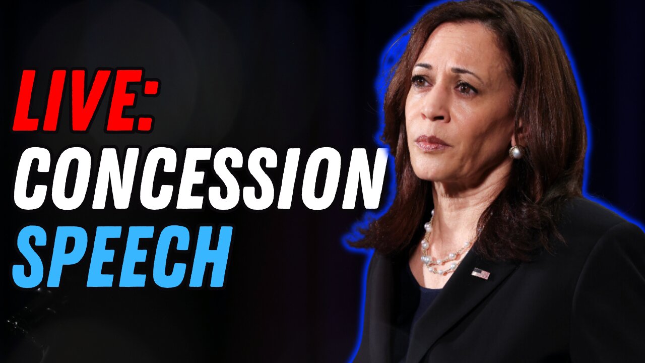 LIVE: Kamala EXPLODES During Concession Speech After Trump VICTORY!