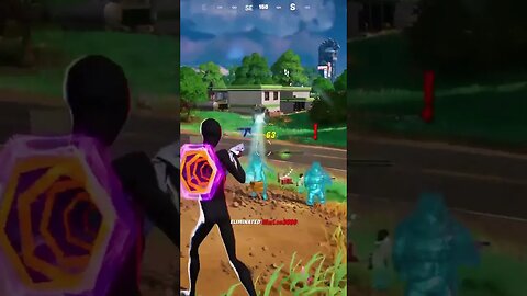 Miles Morales Kills Bad Guys #shorts #shortsfeed #fortnitedailyclips #fortnitecommunity