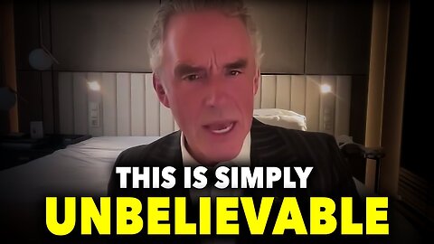 Jordan Peterson: "I Saw it Coming, And Now It's Playing Out Before Us!"