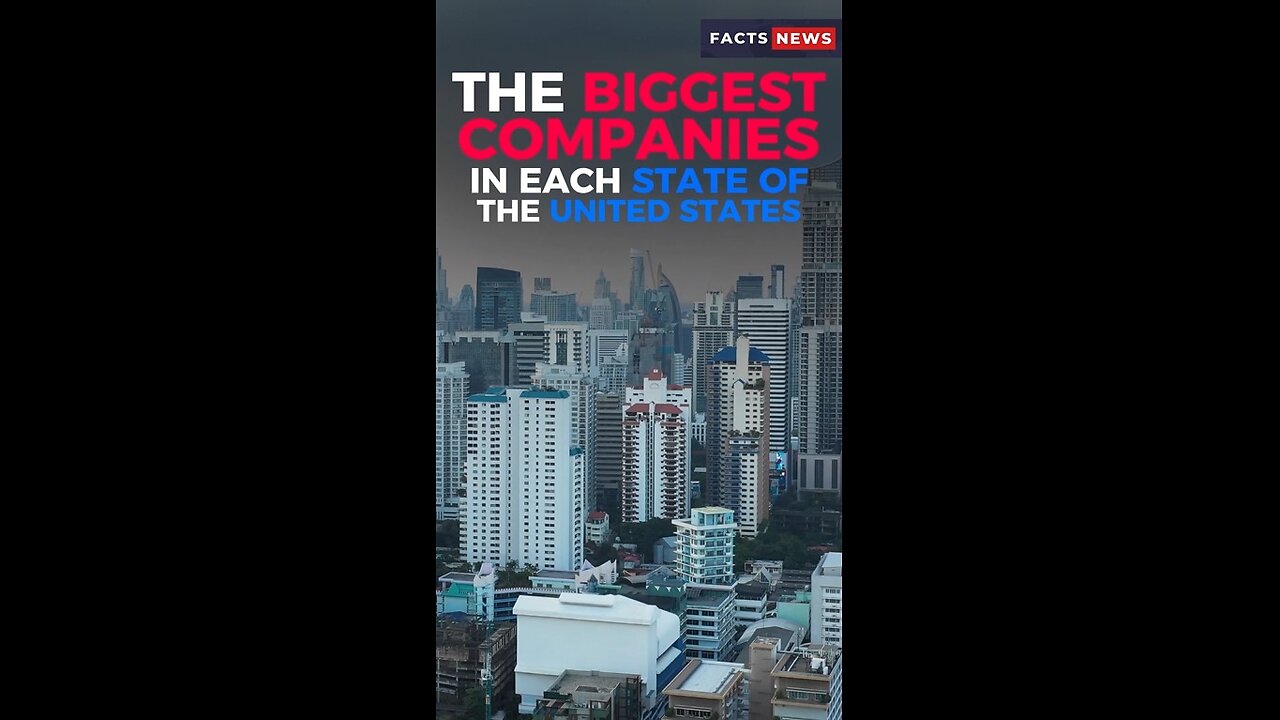 Don't miss out on this: The truth behind every state's biggest company! #factsnews #shorts (Part 3)