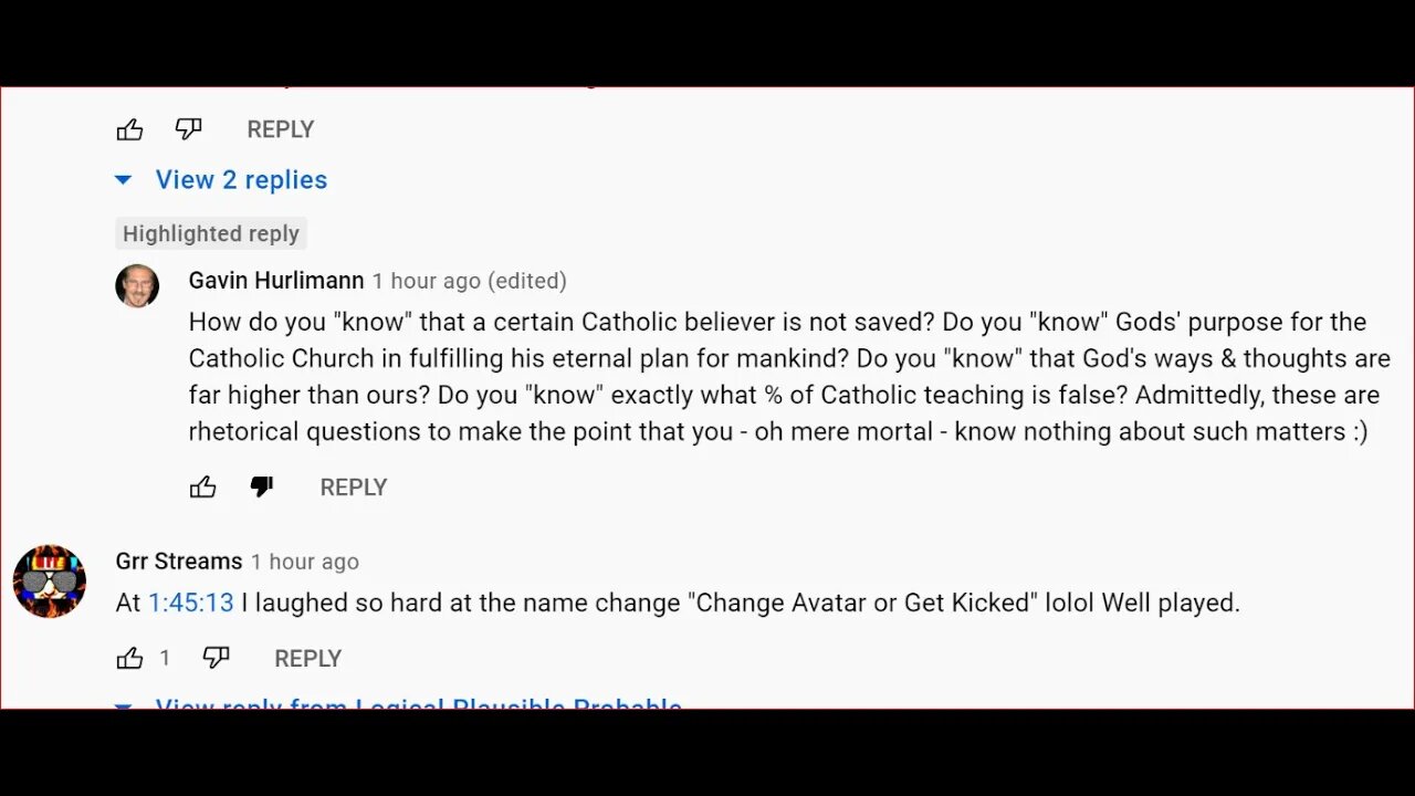 Gavin Hurlimann the #Catholic * #KJV