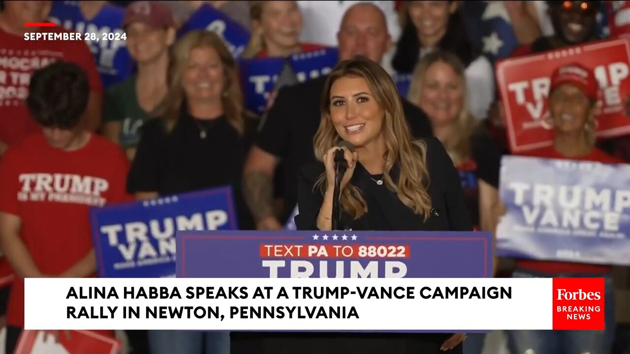 Alina Habba Goes Nuclear On Tim Walz At Pennsylvania Rally Before VP Debate