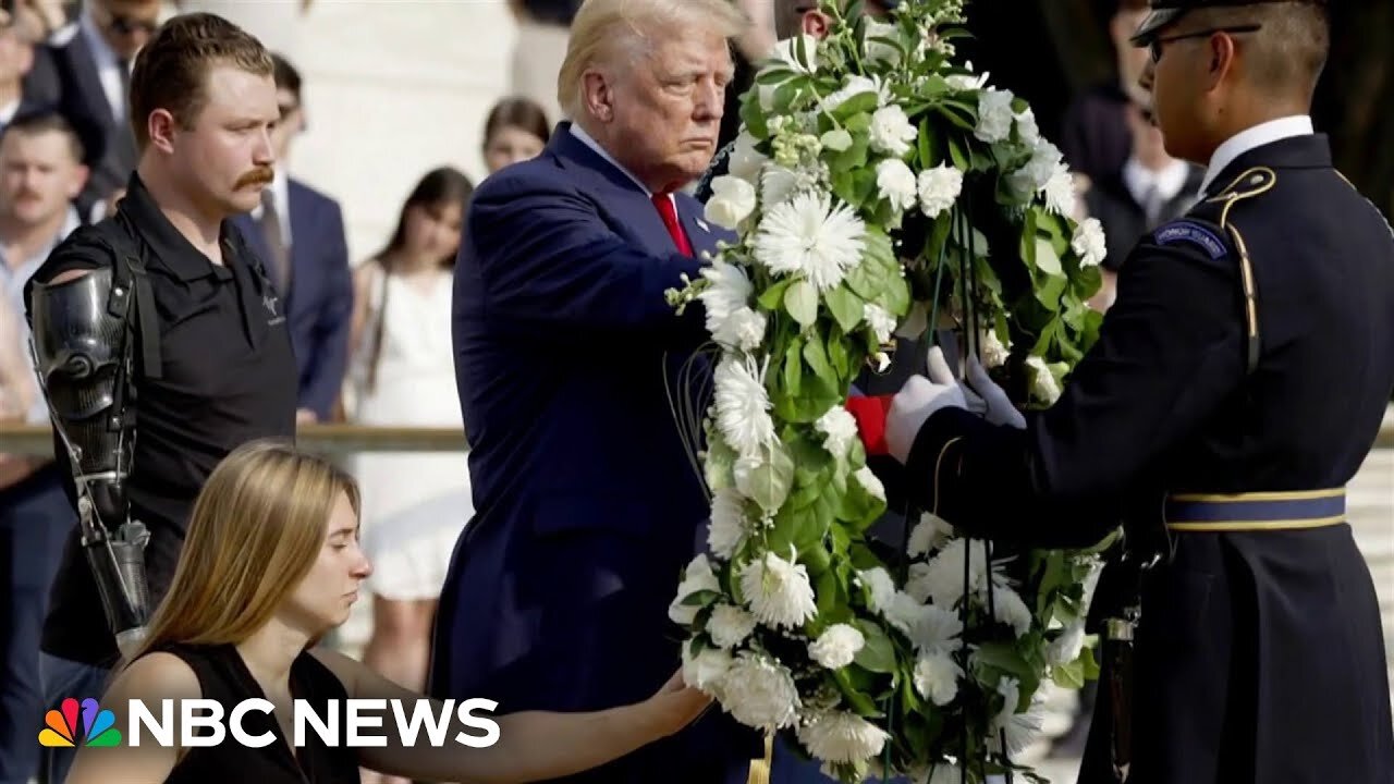 Controversy over Trump’s Arlington National Cemetery visit reignites with Harris at the forefront