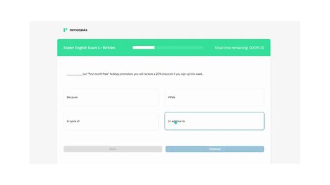 100_100 Remotasks Expert Emglish Exam1.