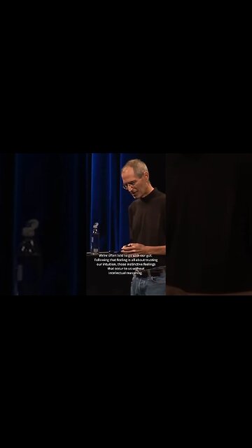 Inspiration from Steve Jobs