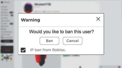 Roblox Will BAN You For This (WARNING)