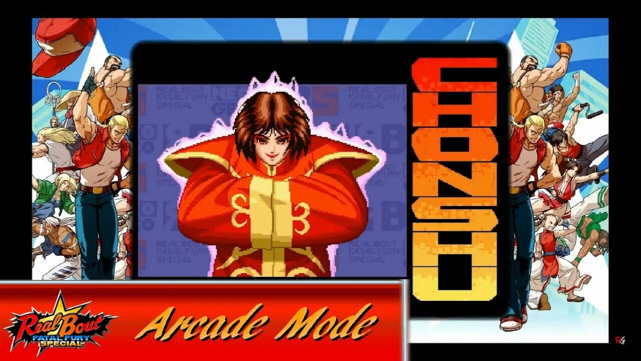 Real Bout Fatal Fury Special: Arcade Mode - Jin Chonshu