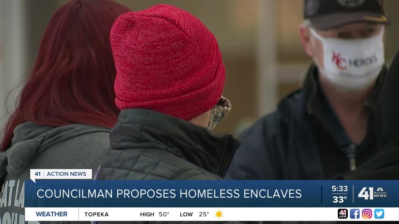 Councilman proposes homeless enclaves