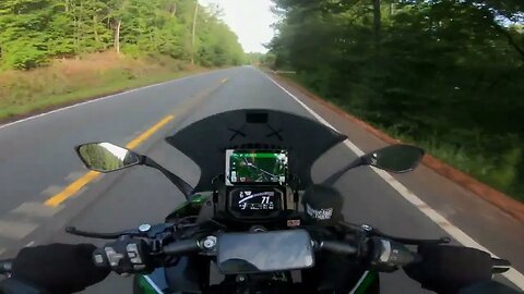 Garmin Installed on Ninja 1000SX