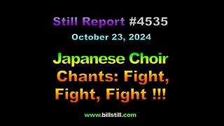 Japanese Choir Chants “Fight, Fight, Fight” !!!, 4535