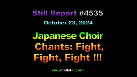 Japanese Choir Chants “Fight, Fight, Fight” !!!, 4535