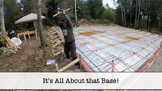 Building the Shop - Part 30 - The Base Is Finished