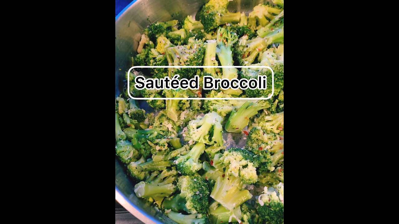 Sautéed Broccoli With Garlic