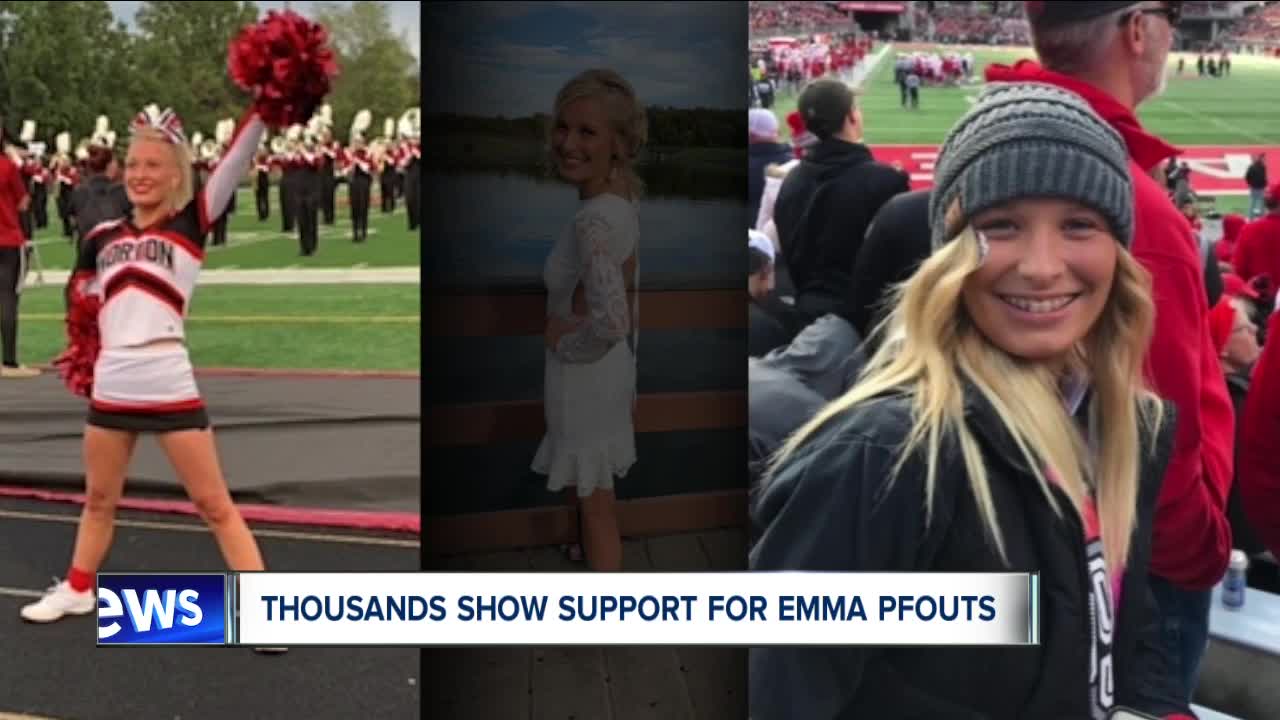 Emma Pfouts receives hundreds of Valentine's Day cards from across the country