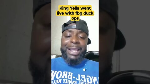 King Yella goals live with fBG ducks ops #chicago #lofrmdago #supportdaguys