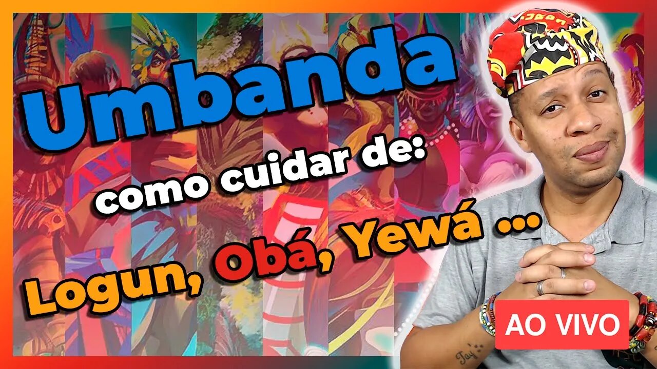 🔴 Na Umbanda posso cuidar do meu Orixá de Candomblé? - Live#49