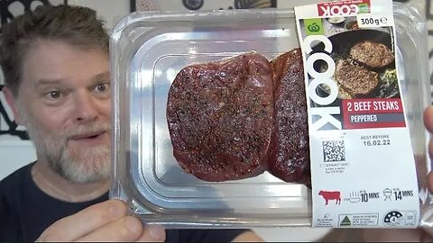 Cooking This Woolworths Steak On The BBQ