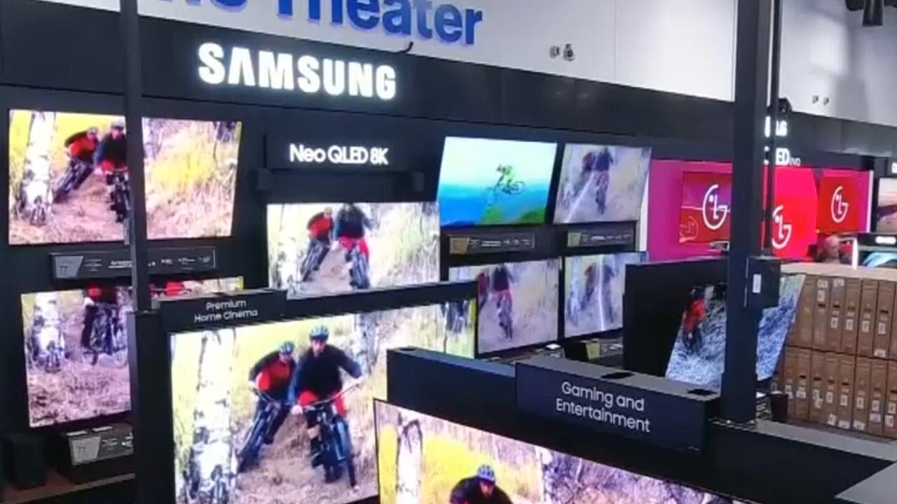 Holiday shoppers on the lookout for bigger and bigger TVs