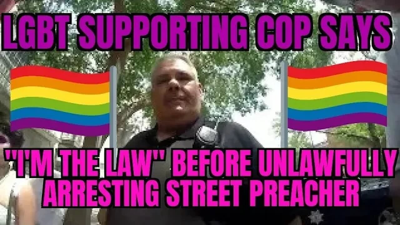 Street Preacher FALSELY ARRESTED @ Augusta PRIDE | Camera 1