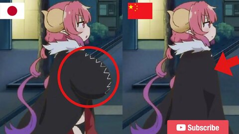 China FIXES Miss Kobayashi's Dragon Maid!? #anime #censorship #china