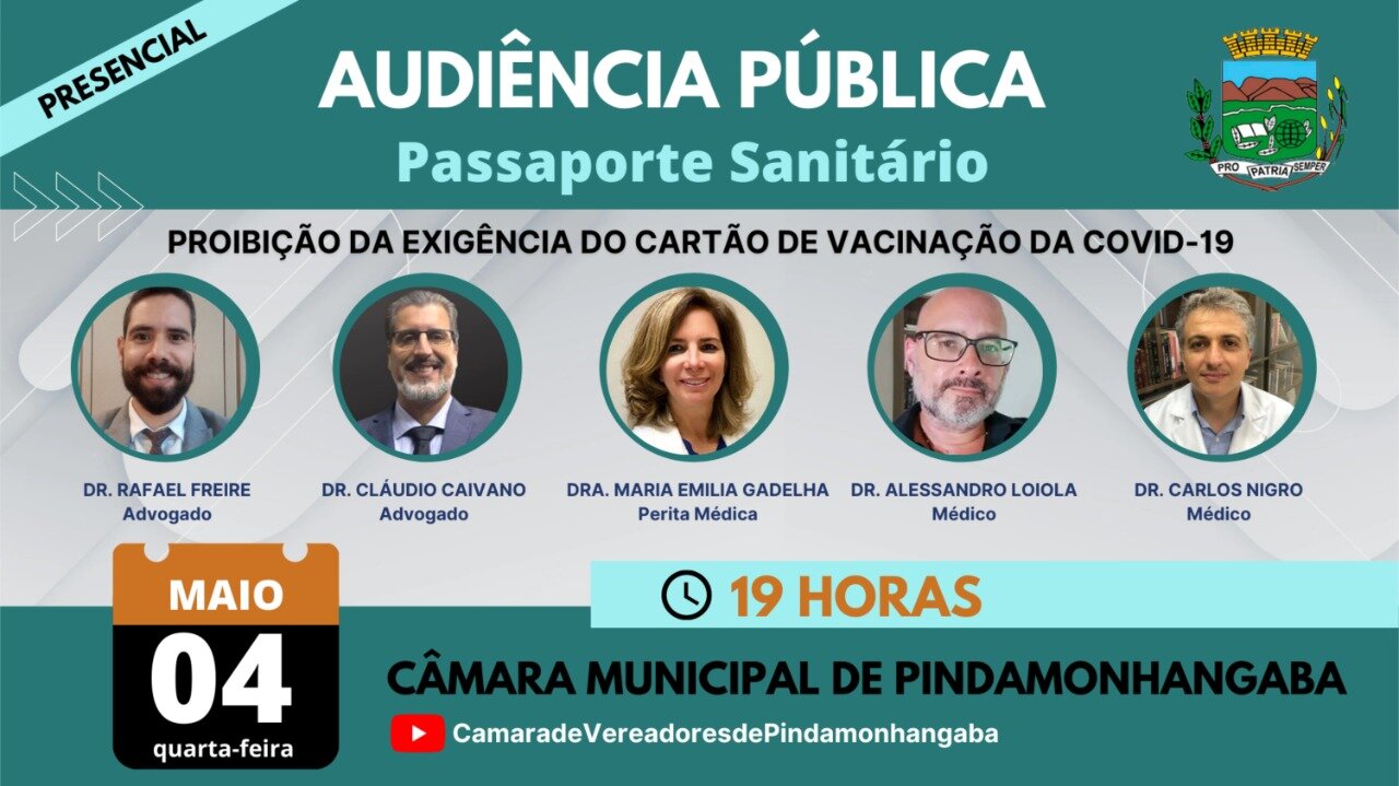 Toninho Hinz- Nossa Opinião- A Verdade sobre o Passaporte Sanitário