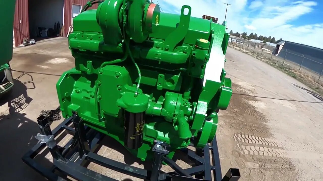 The 9620 gets a new engine.