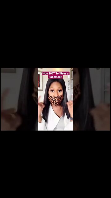 How NOT To Wear a Facemask 😷! #shorts