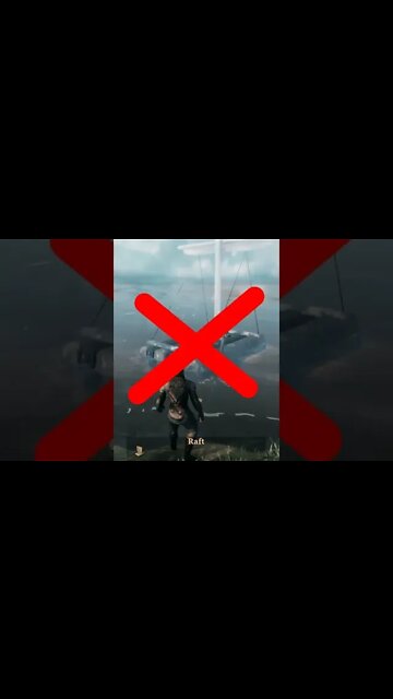 Escape survival island in Valheim in style! #shorts