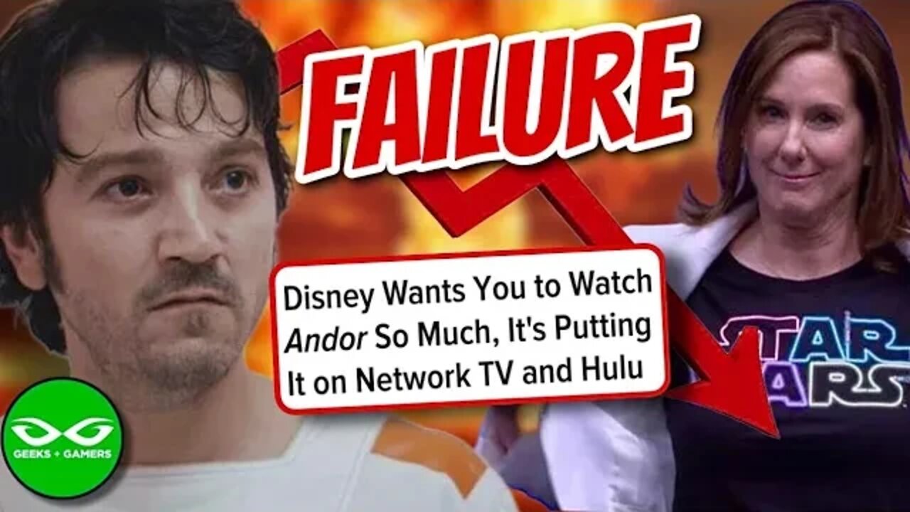 Star Wars DESPARATION - ANDOR Moved to 4 Different Networks To Cover Up Ratings FAILURE