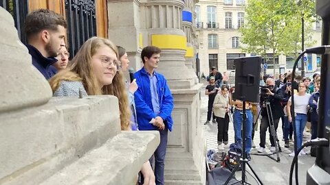 Part.3- Speech 2- Manifestation de la jeunesse pour le Climat ☀️- 23 sept.2022 à Paris