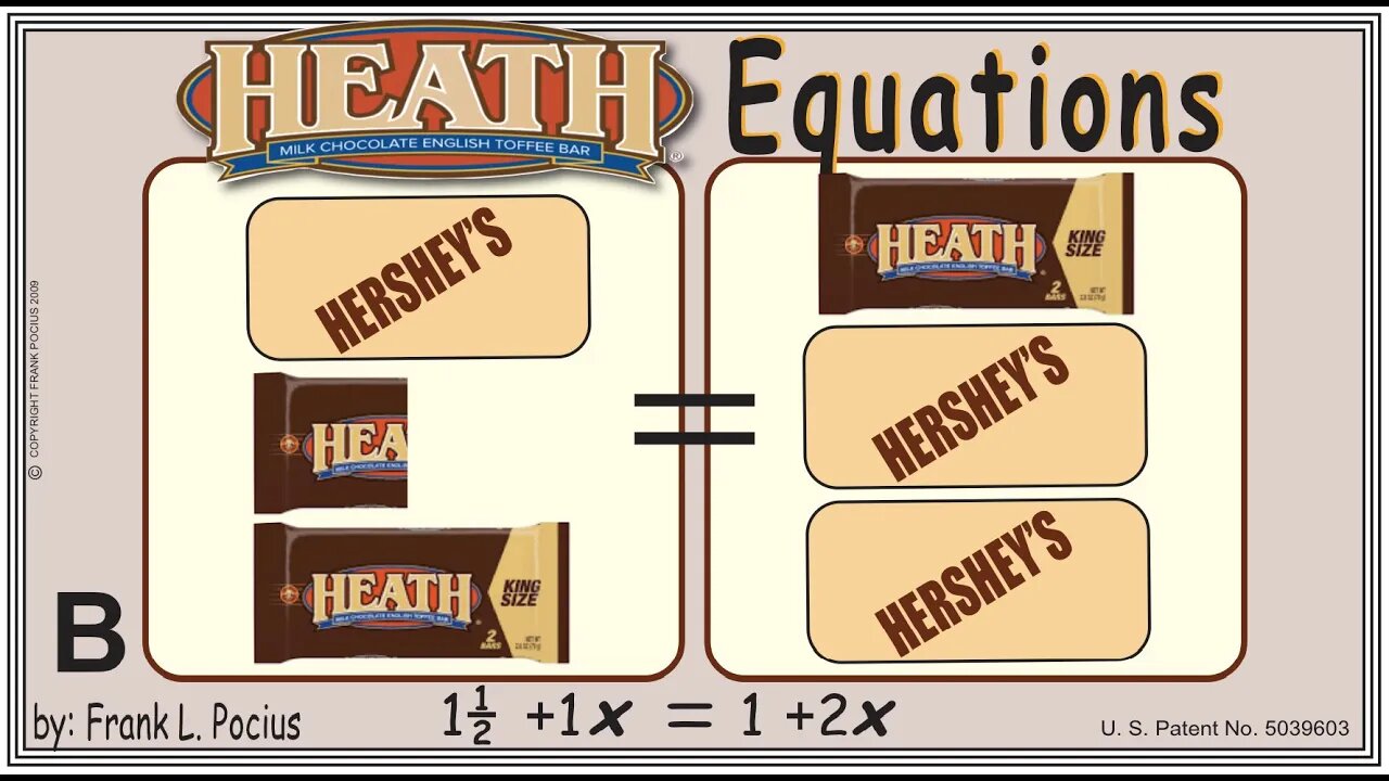 VISUAL HEATH 1.5+1x=1+2x EQUATION _ SOLVING BASIC EQUATIONS _ SOLVING BASIC WORD PROBLEMS