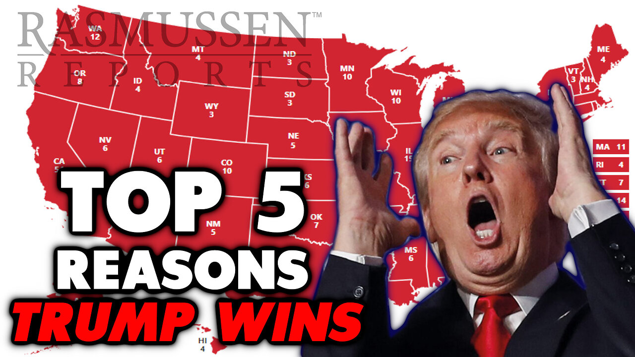 34 MILLION VOTES! Top 5 Reason Biden's Failures Ensure HUGE Victory!