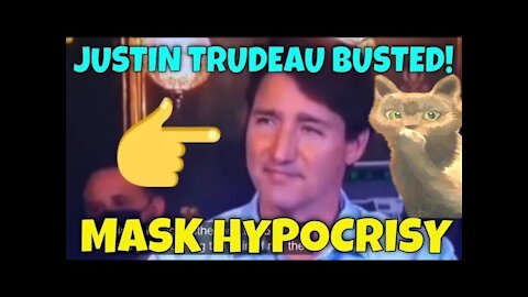 Justin Trudeau BUSTED for breaking Canada COVID law on Masks 🙀🙀🙀