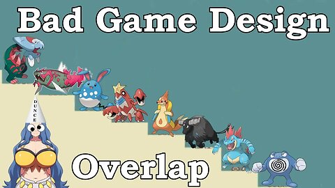 Pokemon and Bad Game Design: The Issue of Overlap