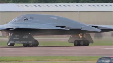 B2-A & B-1B Taking off RAF Fairford