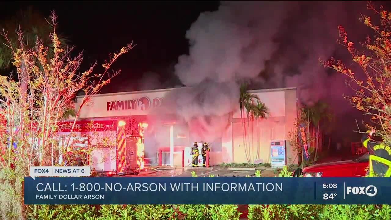 Lehigh Acres Family Dollar fire determined as arson