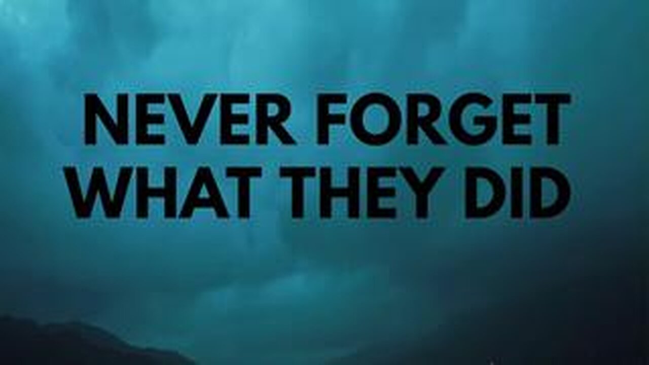 Never forget, & never forgive what they did and are still doing. The criminal bio-medical vaccination experiment