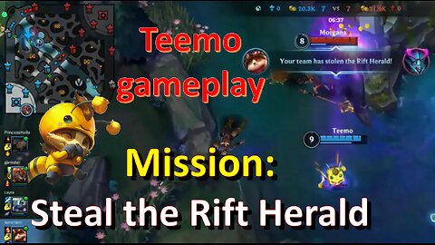 Mission: Steal the objective # LOL - Teemo Gameplay - SHORTS