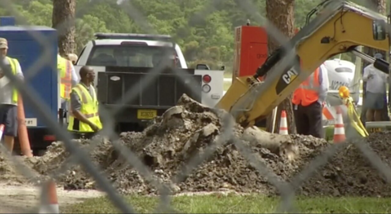 Police: Palm Beach County company caused Fort Lauderdale water main break