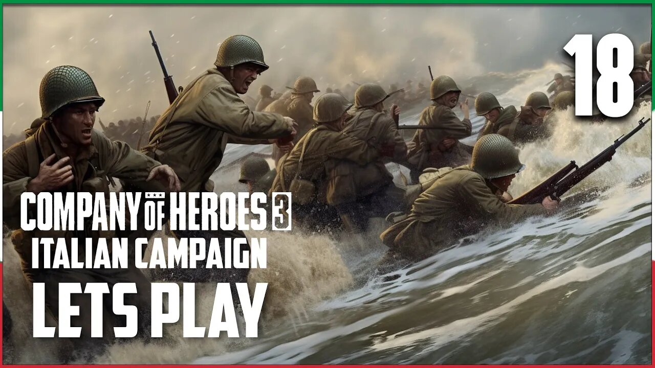 Clearing the Air at Pignataro Maggiore - Company of Heroes 3 - Italian Campaign Part 18