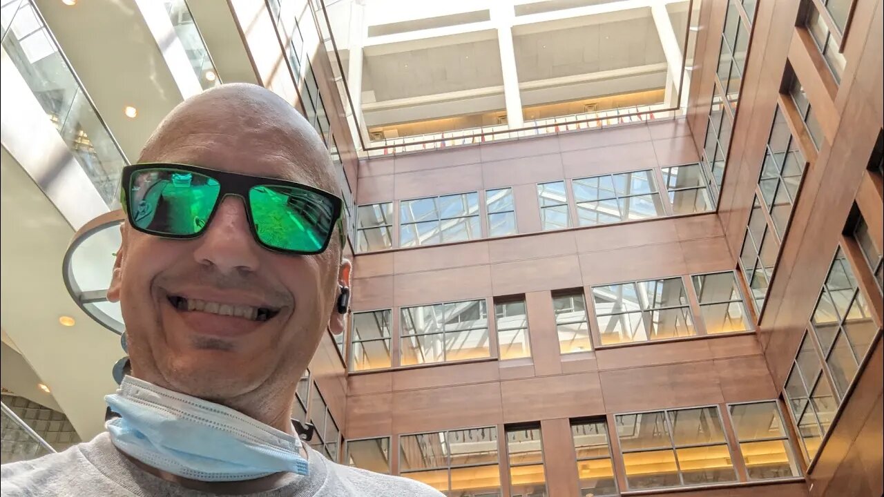 In the Baruch College library. September 2, 2023. Full video.