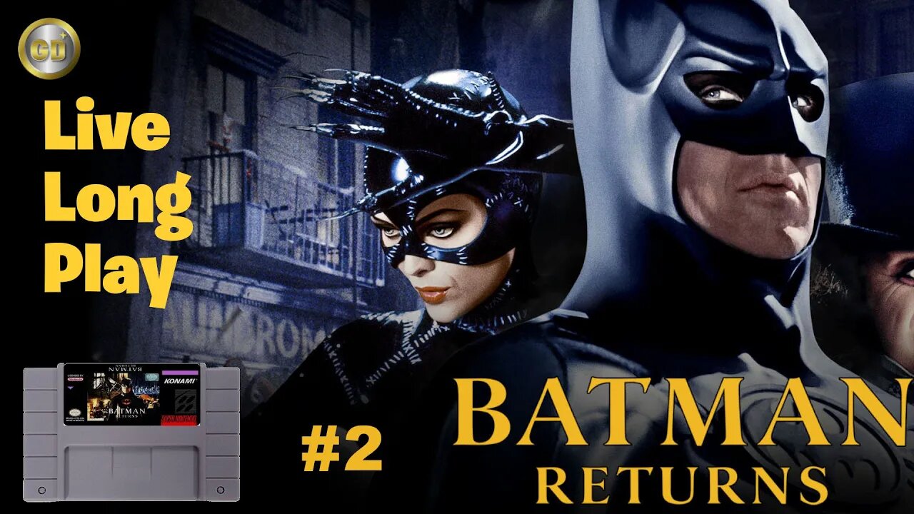 [🔴Live] Batman Returns SNES LongPlay #2