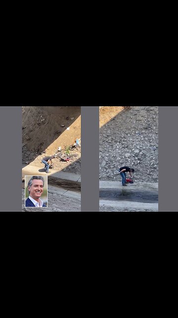 MOOD.... Watching Gavin Newsom pick up trash is well... Weirdly Satisfying 🤡